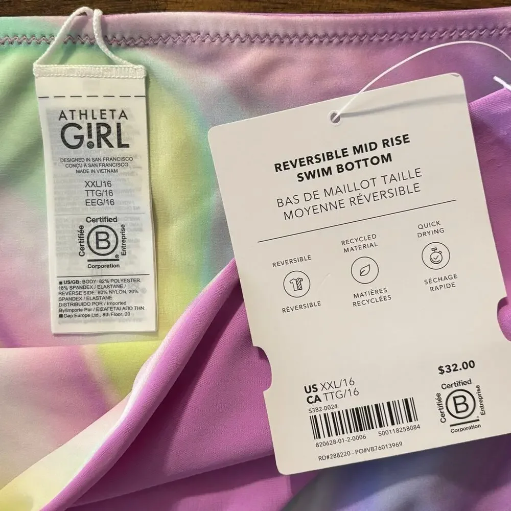 Athleta girls xxl
